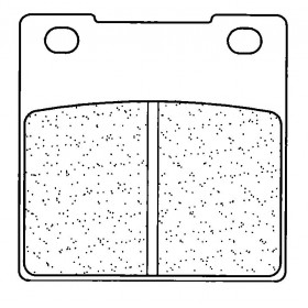 Plaquettes de frein CL BRAKES 2282S4 métal fritté