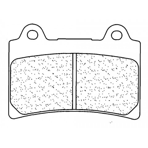 Plaquettes de frein CL BRAKES 2253A3+ métal fritté