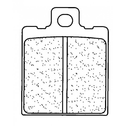 Plaquettes de frein CL BRAKES 2249S4 métal fritté