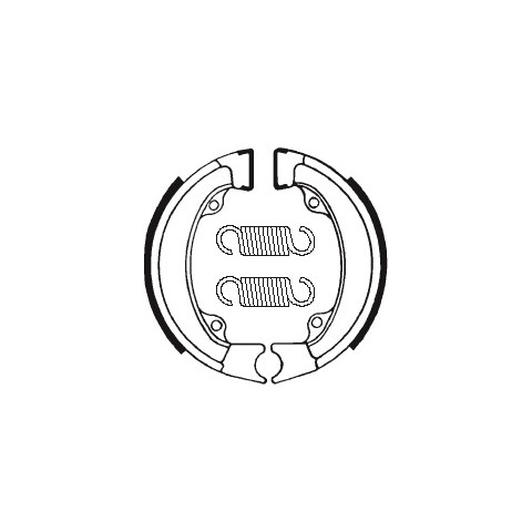 Machoires de frein TECNIUM BA143 organique
