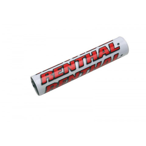 Mousse de guidon RENTHAL SX 240mm blanc/rouge