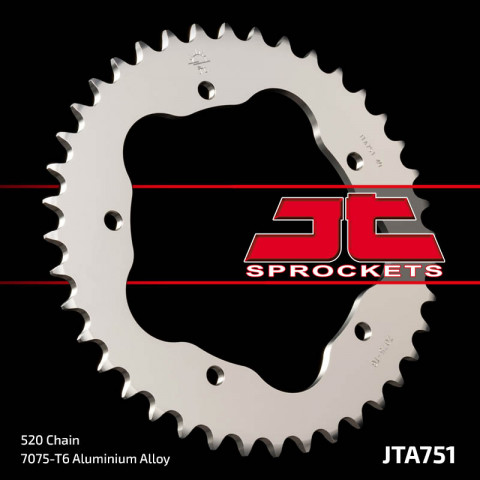 Couronne JT SPROCKETS 38 dents alu type 751 Ducati 748