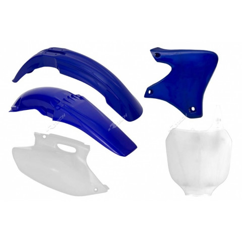 Kit plastique RACETECH couleur origine bleu/blanc Yamaha YZ250F