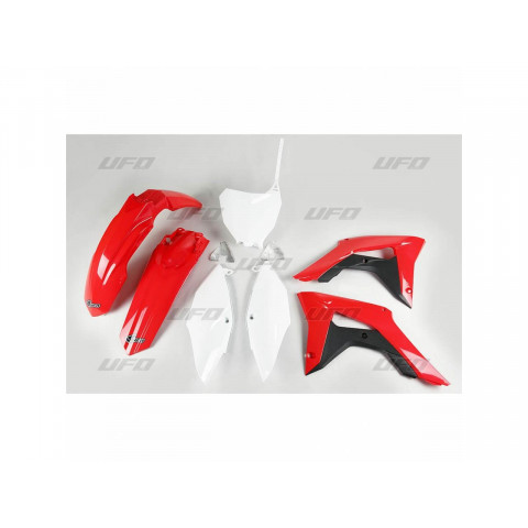 Kit plastique UFO origine (2017) rouge/noir/blanc Honda CRF450R