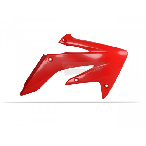 Ouïes de radiateur POLISPORT rouge Honda CRF250R