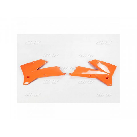 Ouïes de radiateur UFO orange KTM